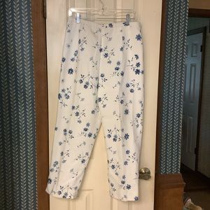 Pendleton 100% Cotton Pants Summer Breeze Size 12 New